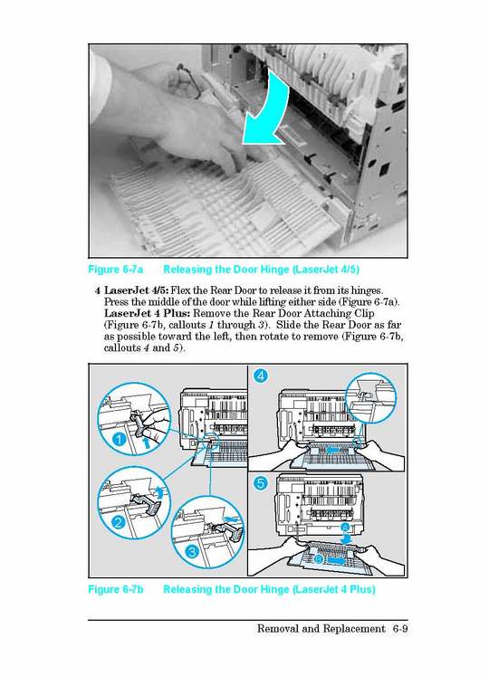 Product picture Service Manual   Hp Laserjet 4  5  M  N  Plus